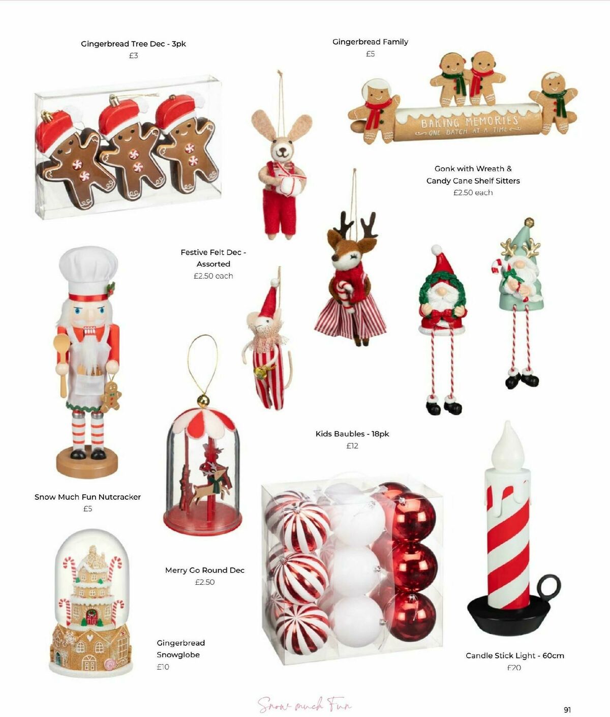 B&M Christmas Offers from 24 October