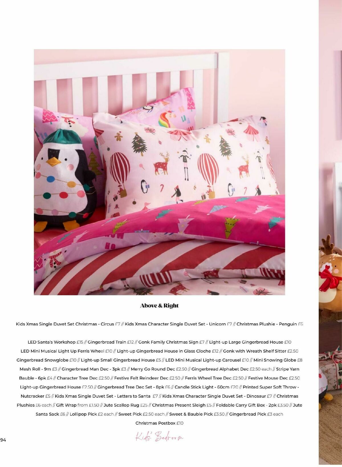 B&M Christmas Offers from 24 October