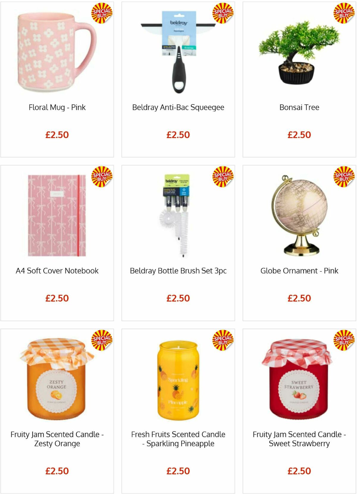 B&M Offers from 25 December