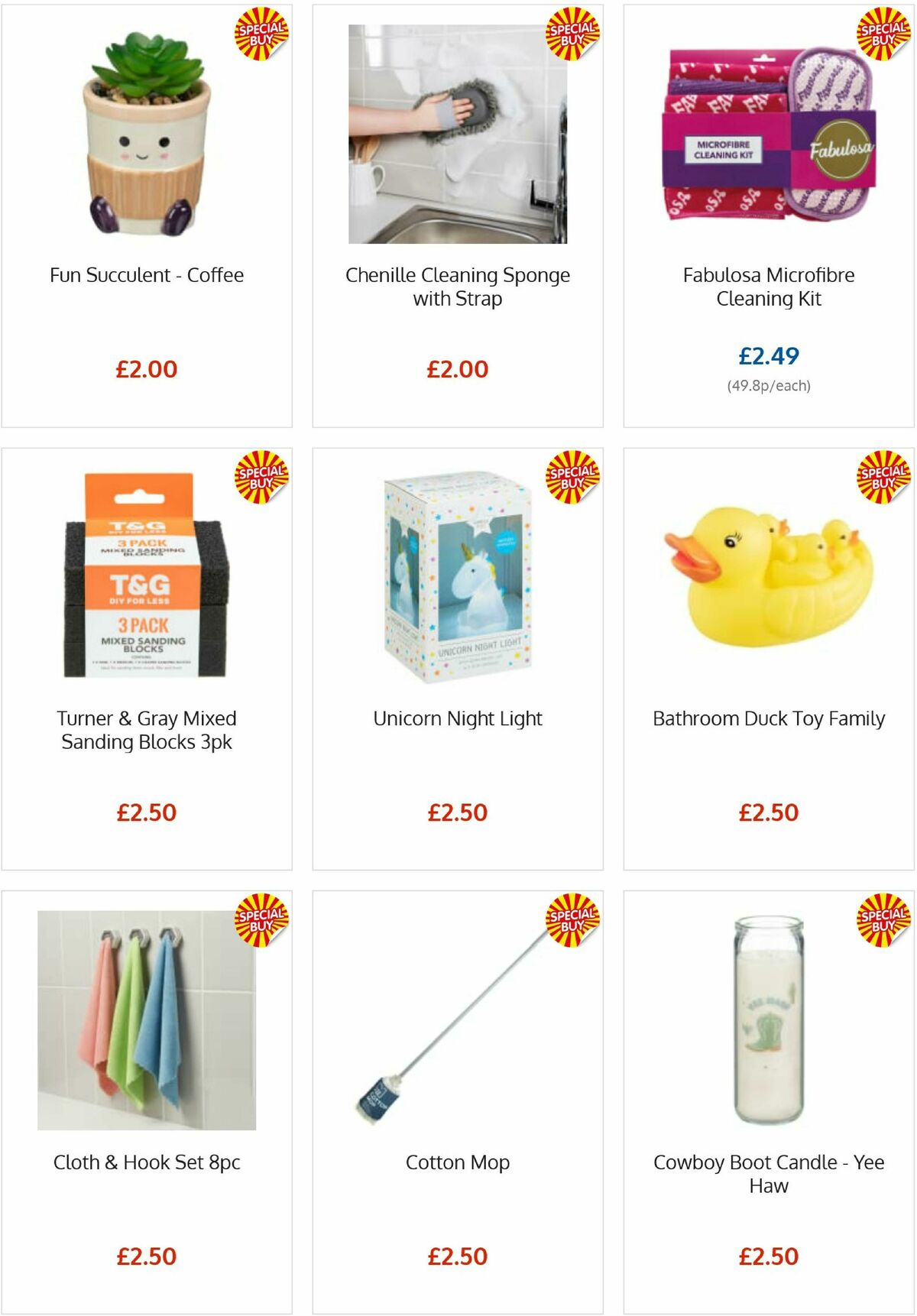 B&M Offers from 25 December