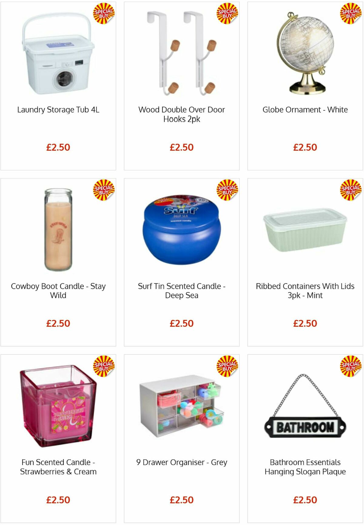 B&M Offers from 25 December