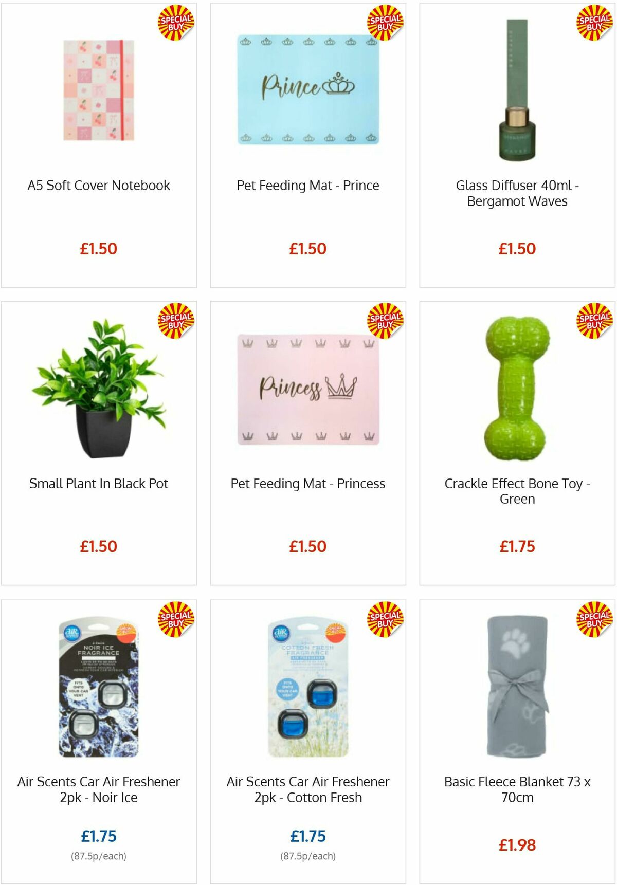 B&M Offers from 25 December