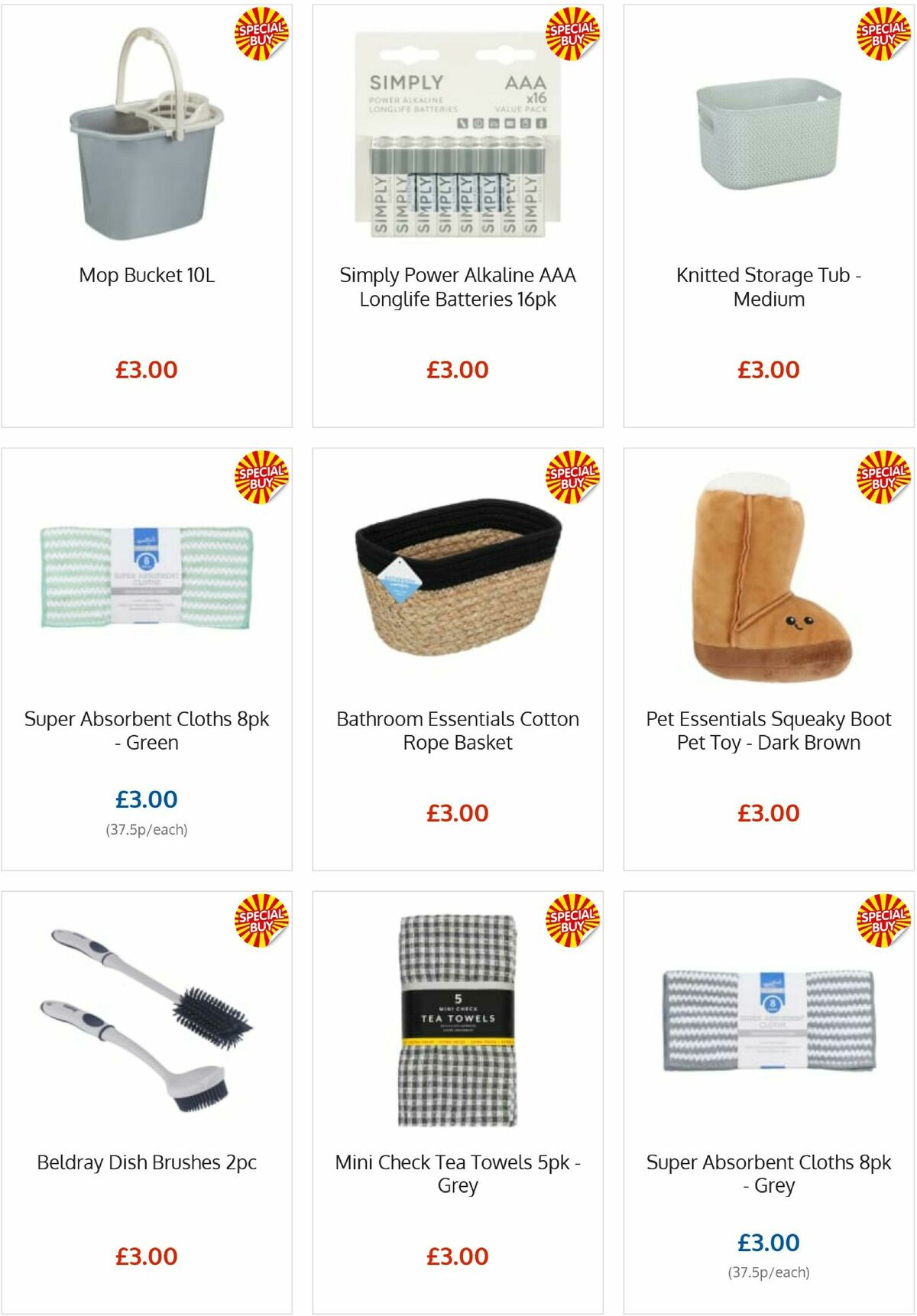 B&M Offers from 25 December