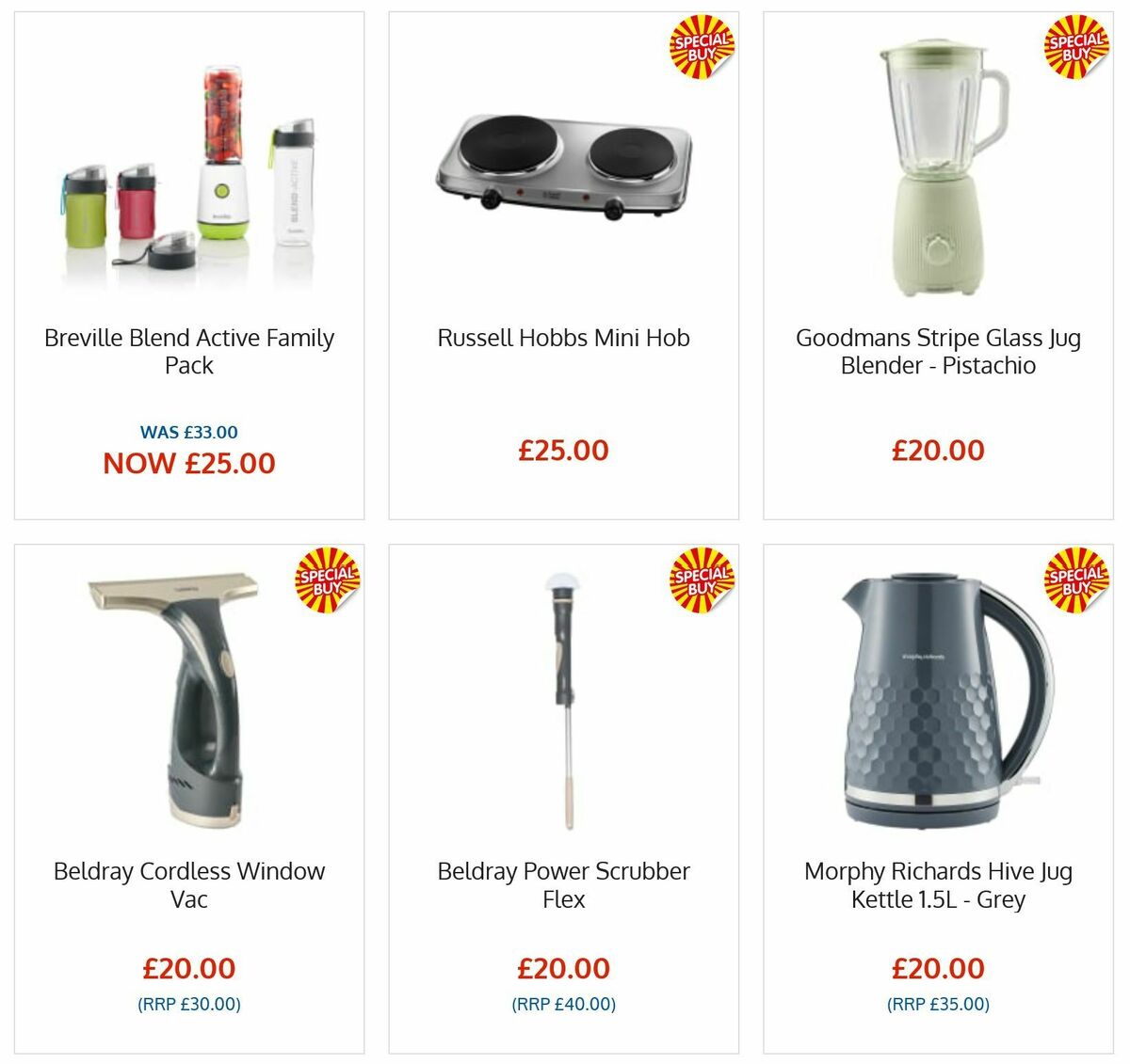 B&M Offers from 6 January