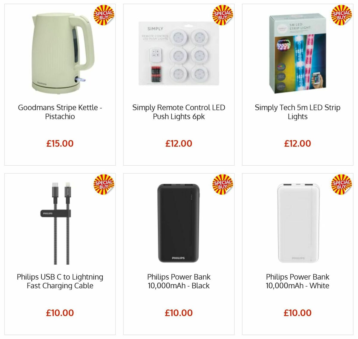 B&M Offers from 6 January