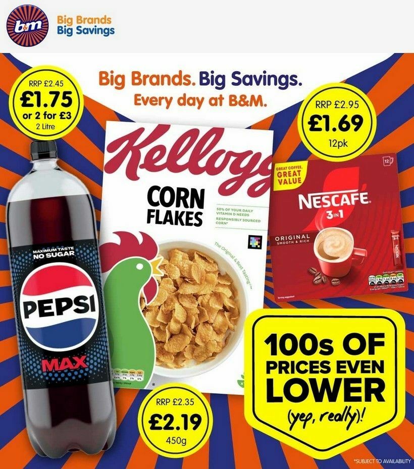 B&M Offers from 27 January