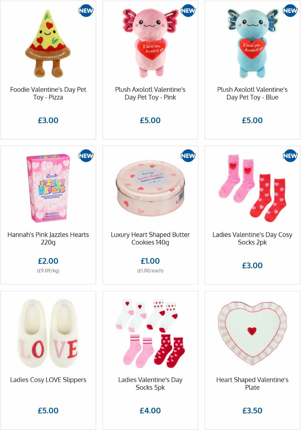 B&M Valentine's Day Offers from 27 January