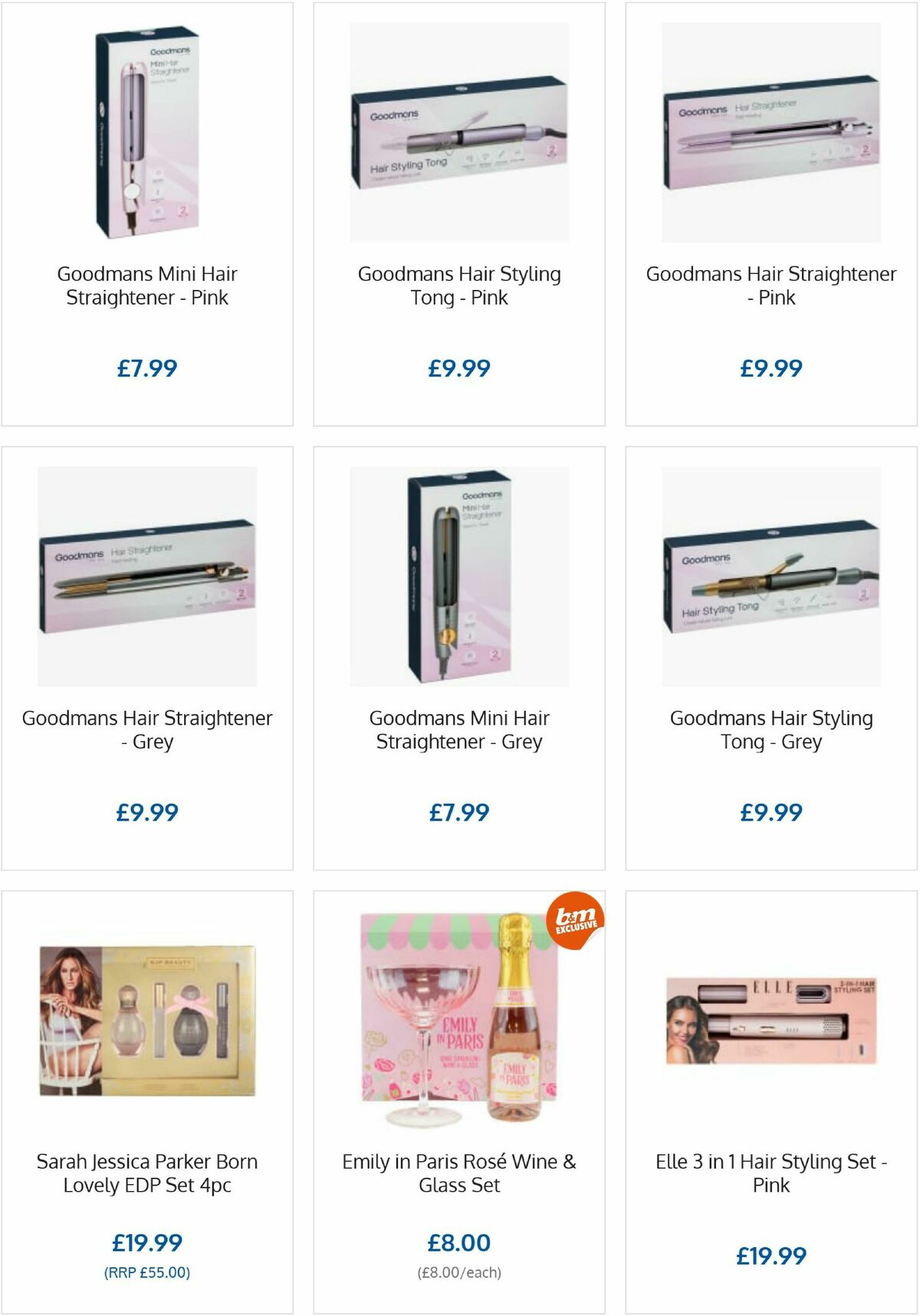 B&M Mother's Day Offers from 19 February