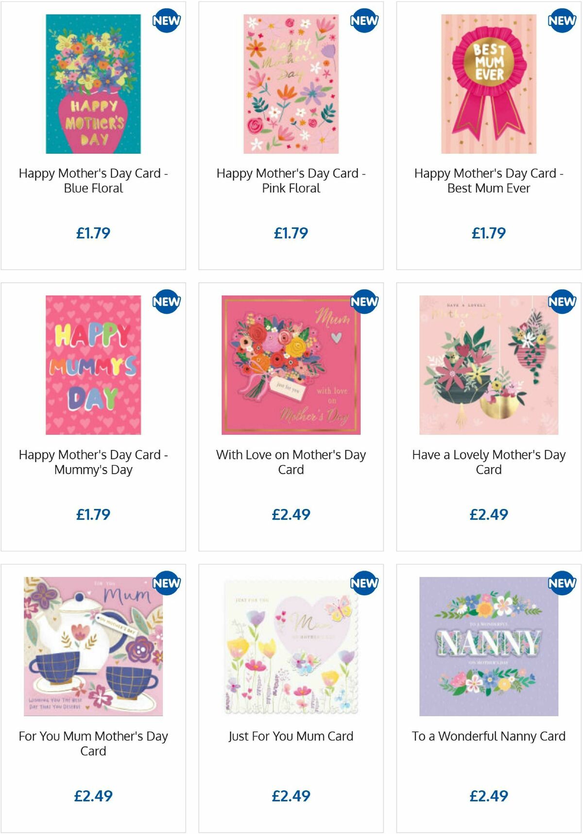 B&M Mother's Day Offers from 19 February