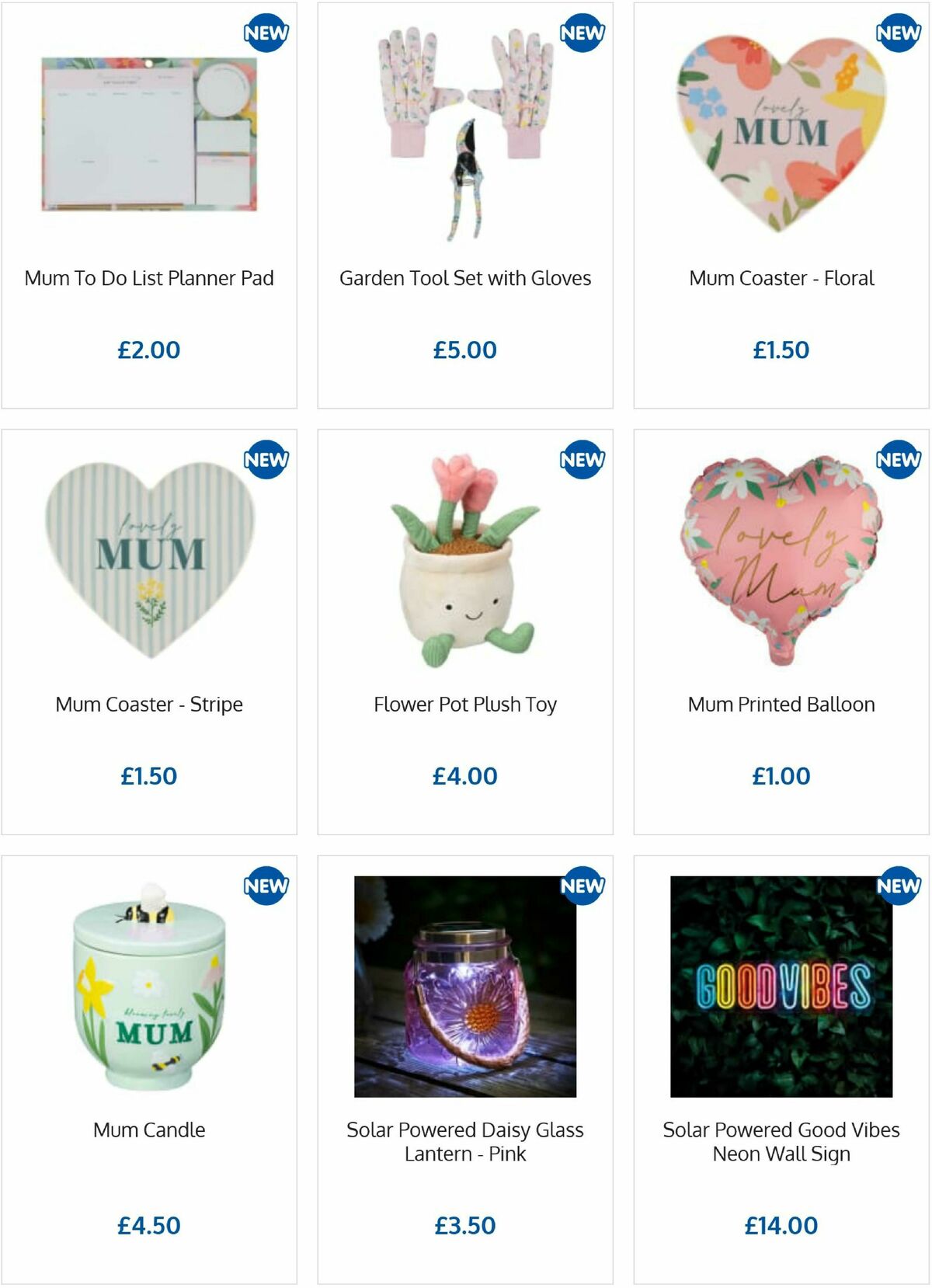 B&M Mother's Day Offers from 19 February