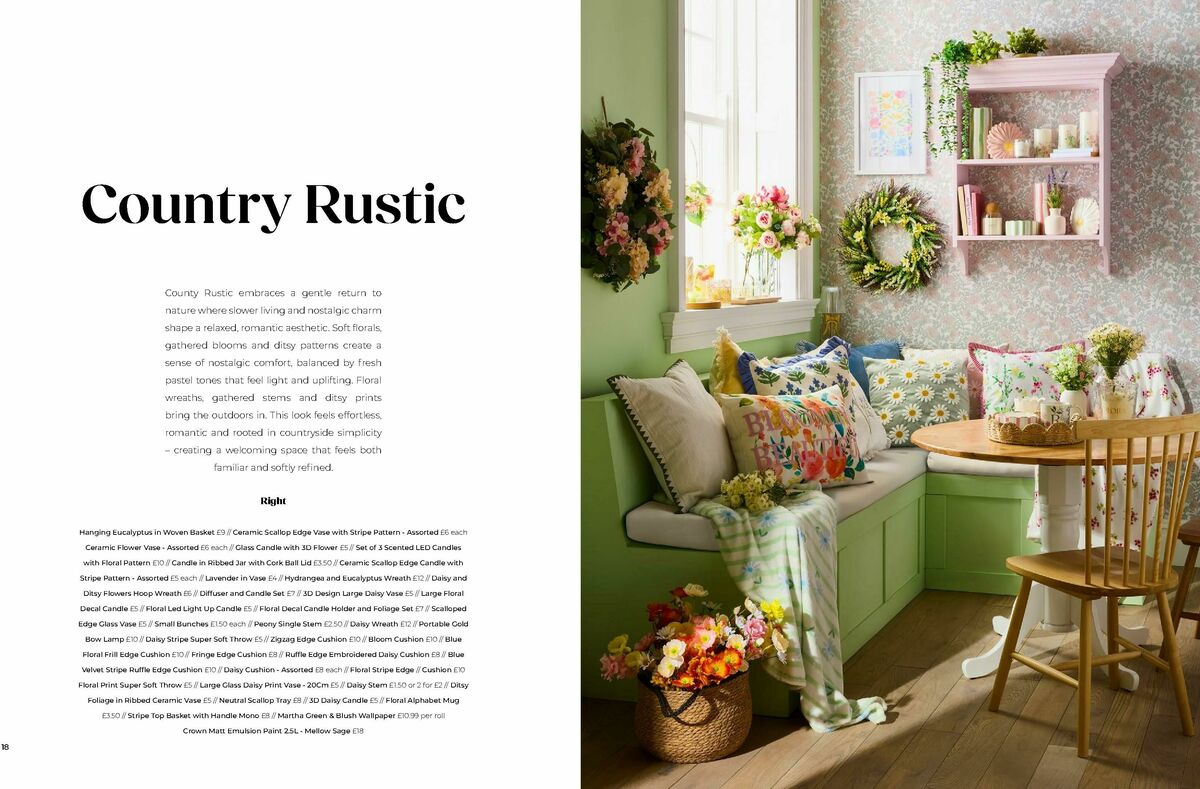 B&M Home Spring/Summer Offers from 19 February