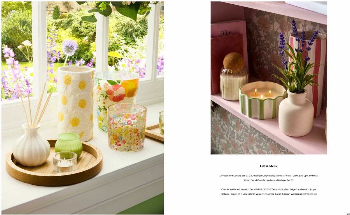 B&M Home Spring/Summer Offers from 19 February