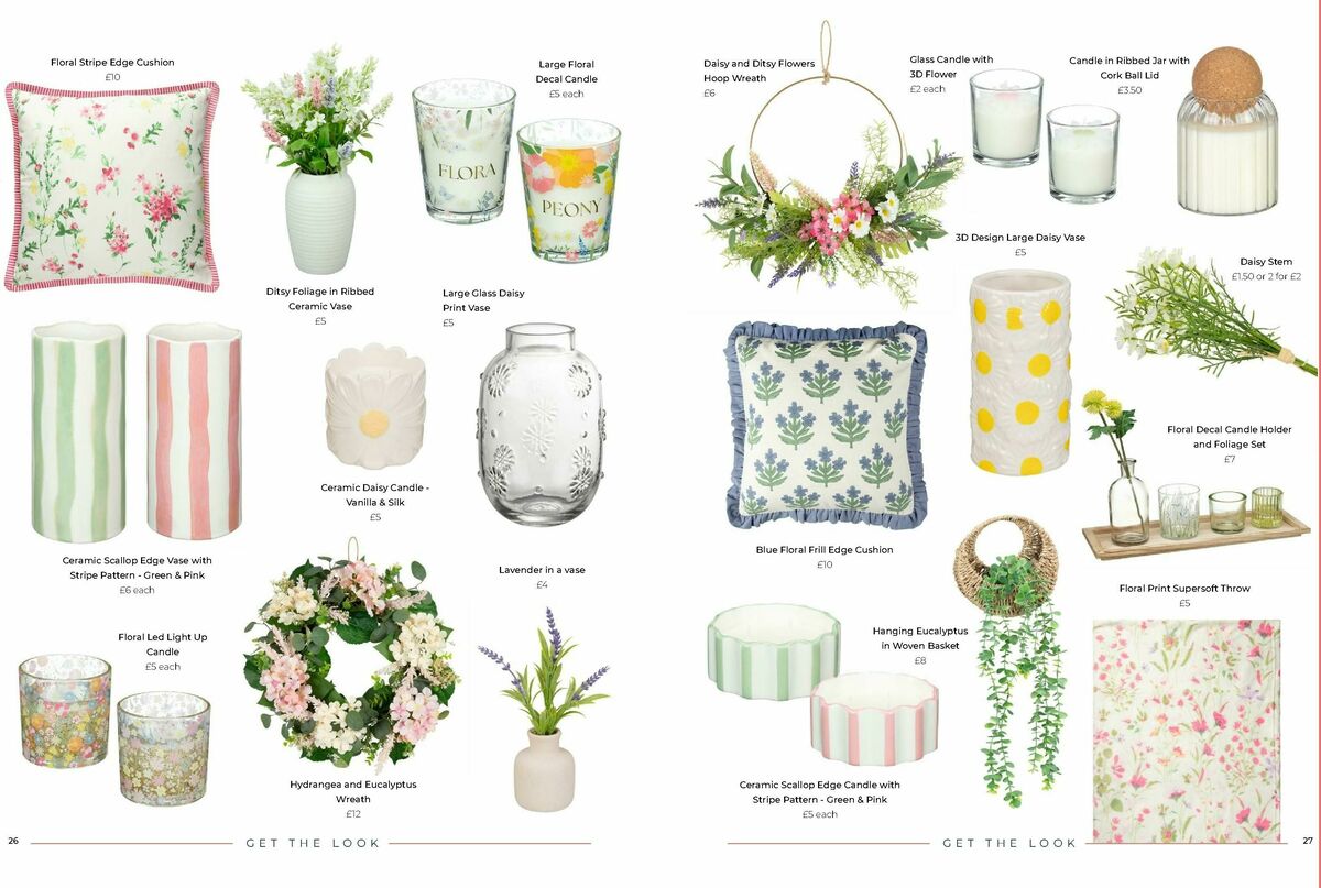 B&M Home Spring/Summer Offers from 19 February