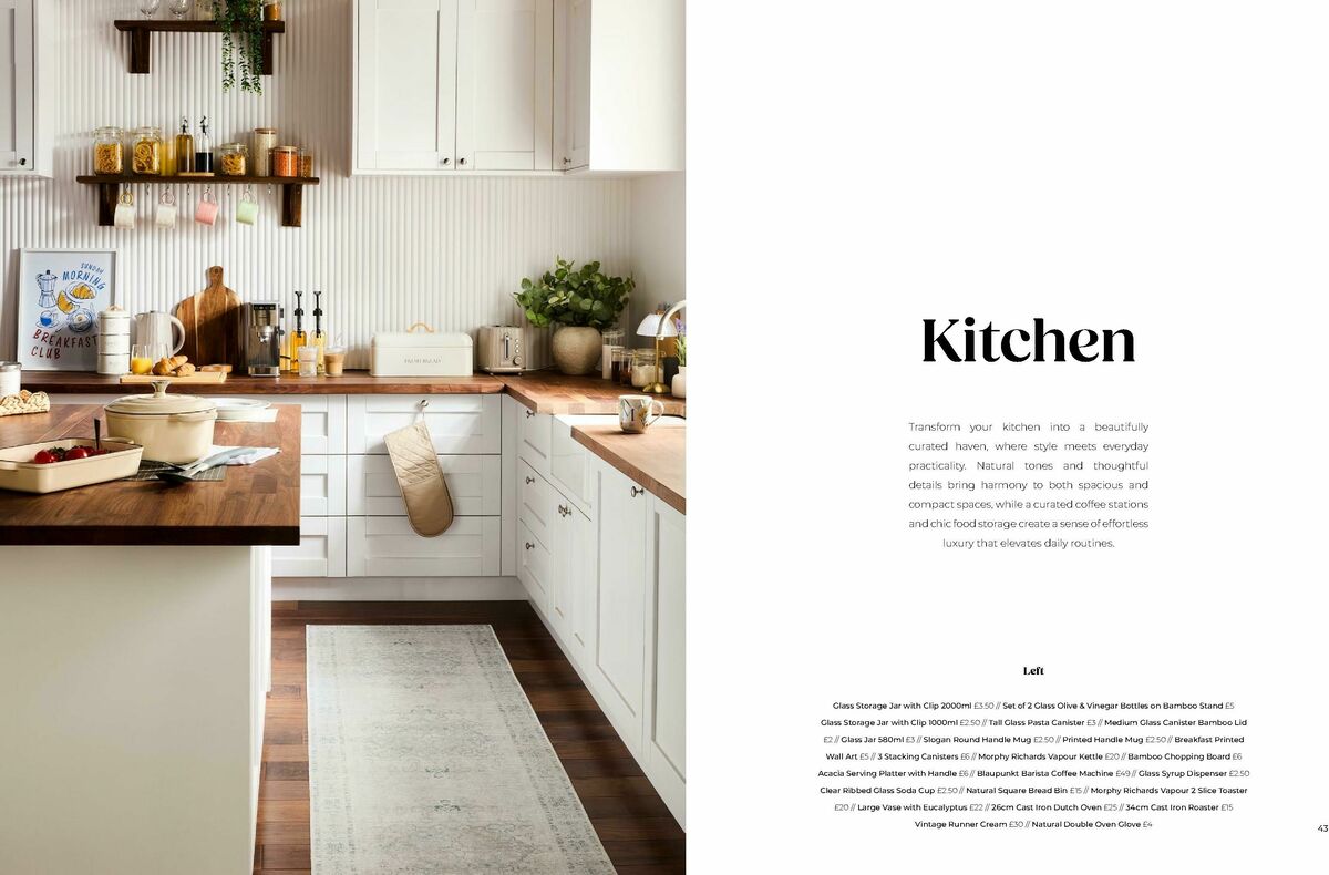 B&M Home Spring/Summer Offers from 19 February