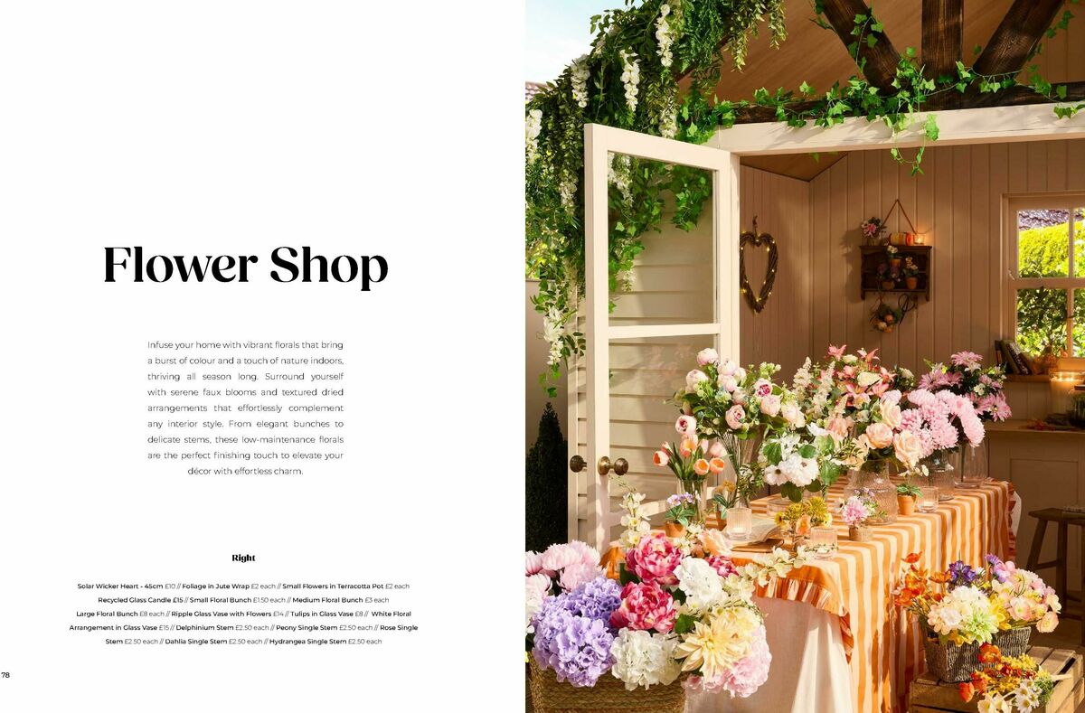 B&M Home Spring/Summer Offers from 19 February