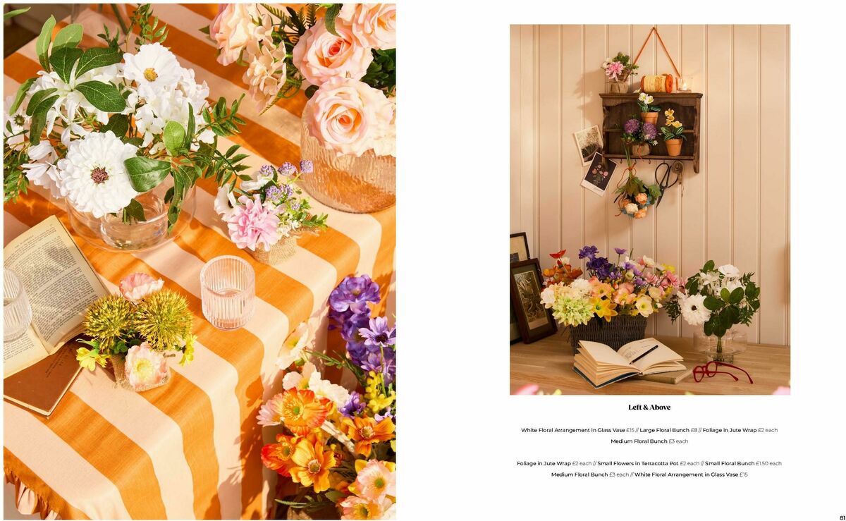 B&M Home Spring/Summer Offers from 19 February