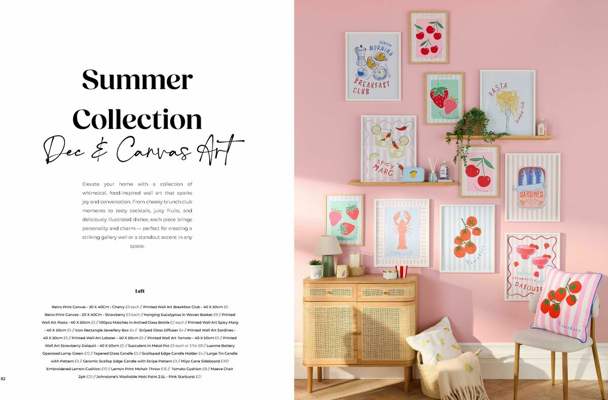 B&M Home Spring/Summer Offers from 19 February