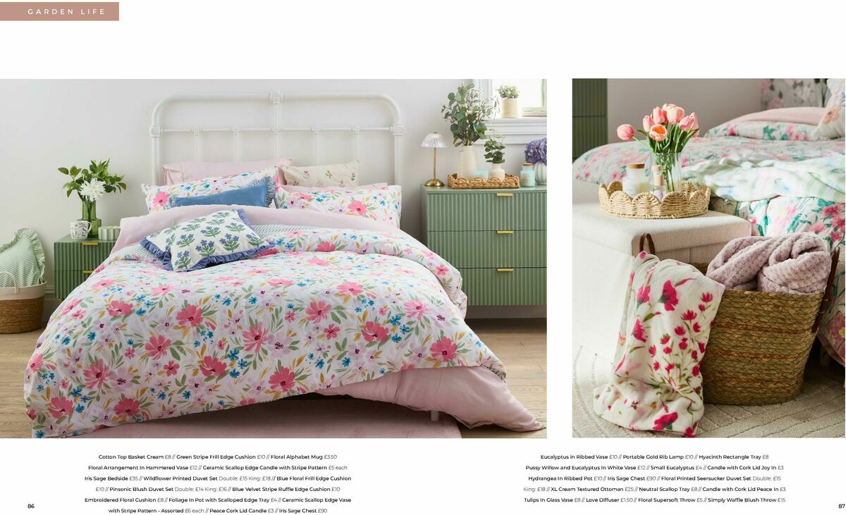 B&M Home Spring/Summer Offers from 19 February