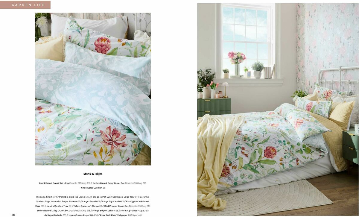 B&M Home Spring/Summer Offers from 19 February