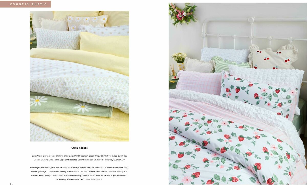 B&M Home Spring/Summer Offers from 19 February