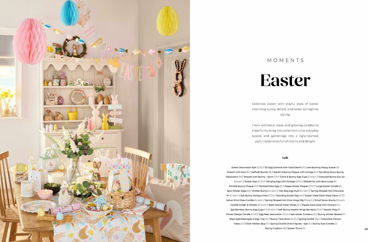 B&M Home Spring/Summer Offers from 19 February