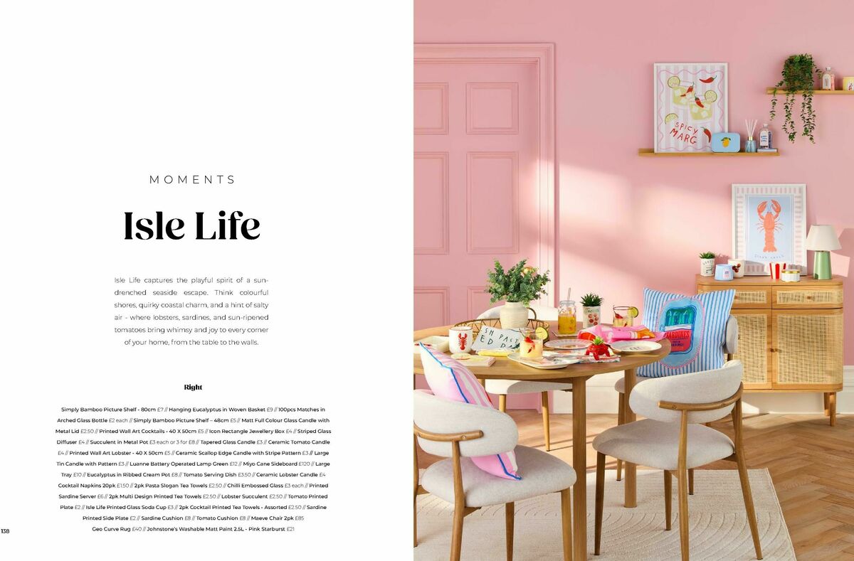 B&M Home Spring/Summer Offers from 19 February