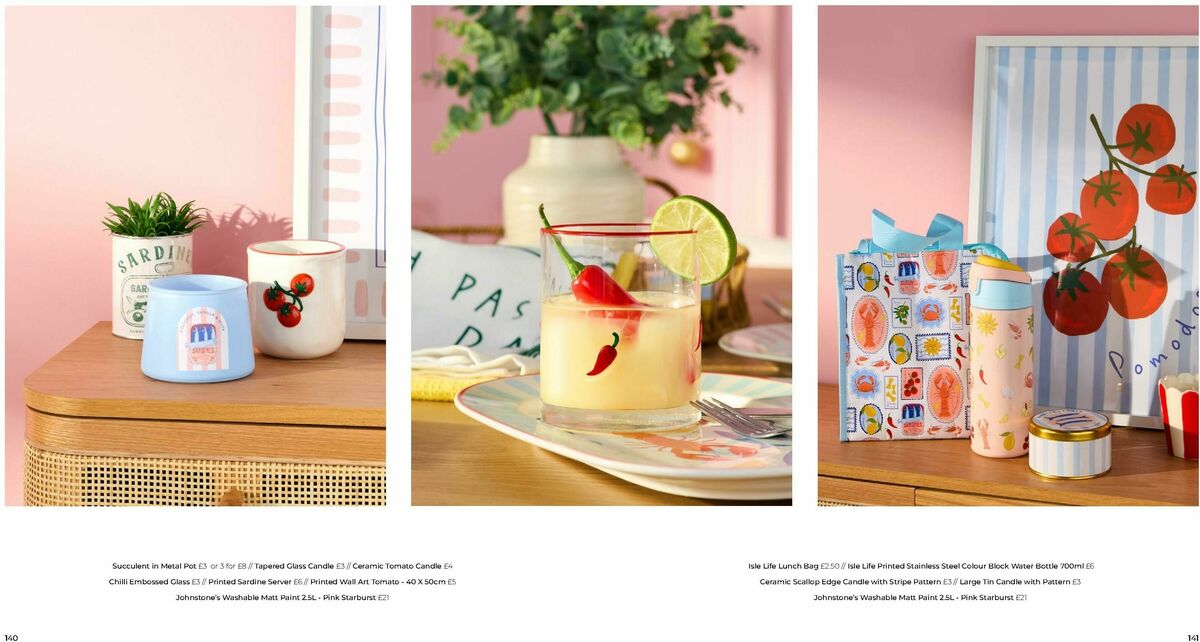 B&M Home Spring/Summer Offers from 19 February