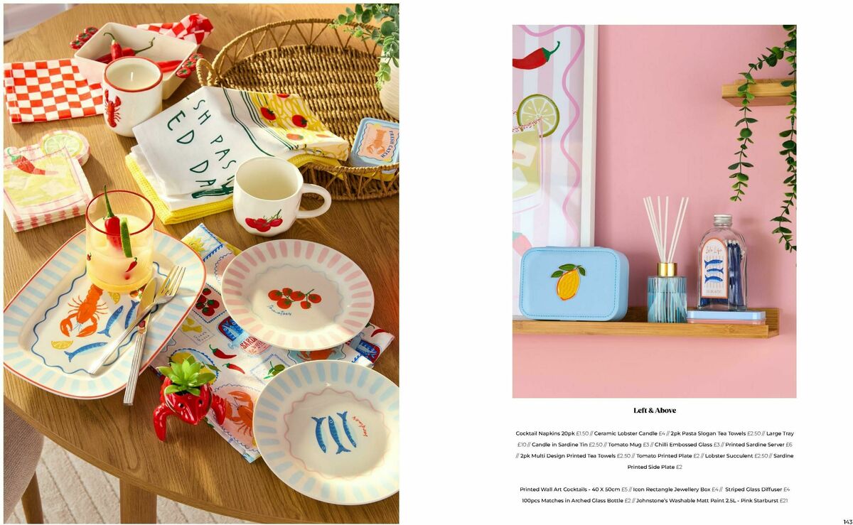 B&M Home Spring/Summer Offers from 19 February