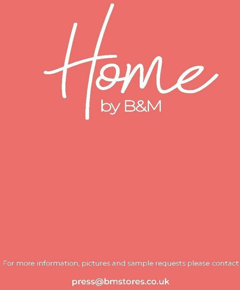 B&M Home Spring/Summer Offers from 19 February
