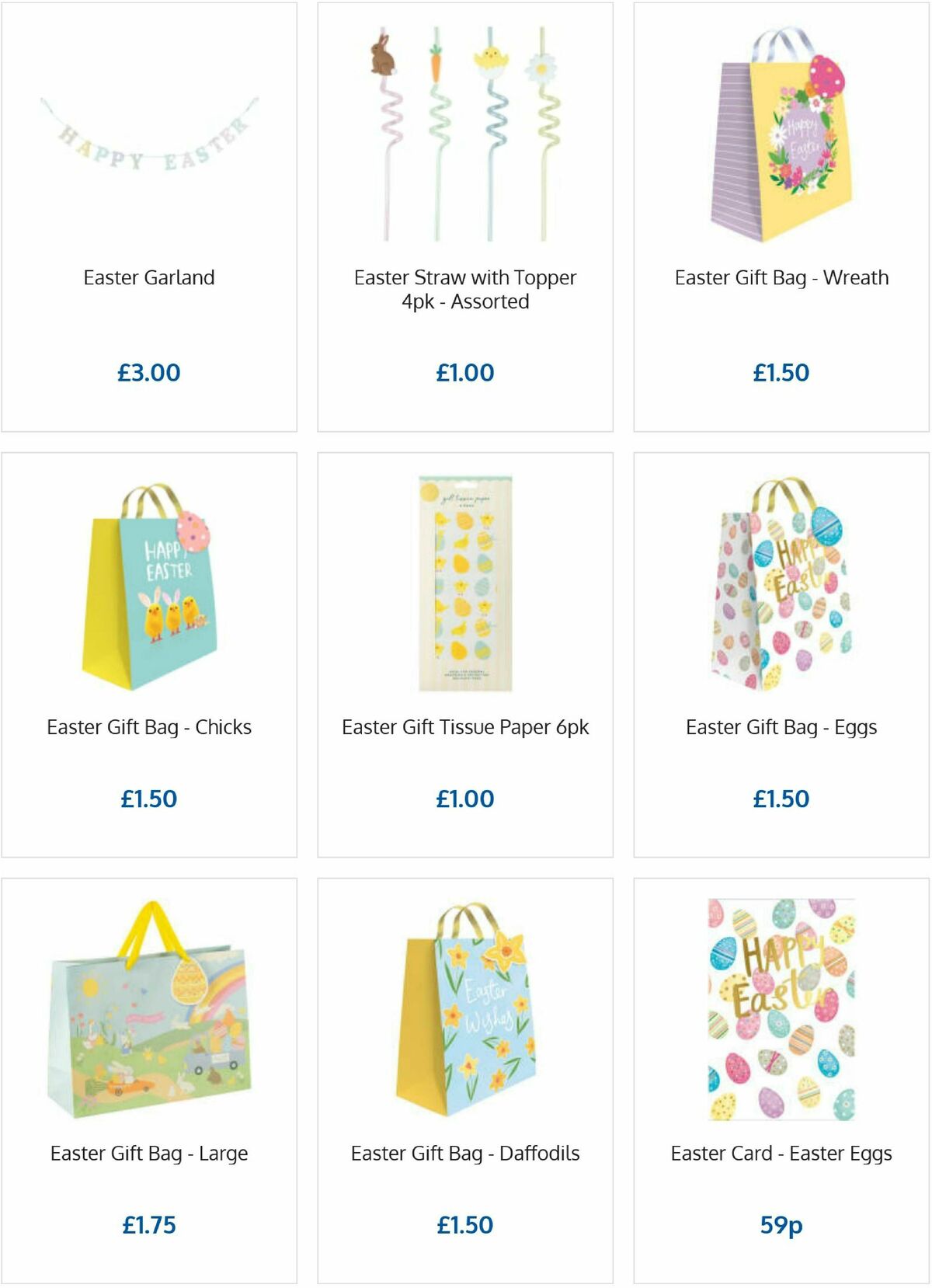 B&M Easter Offers from 19 March