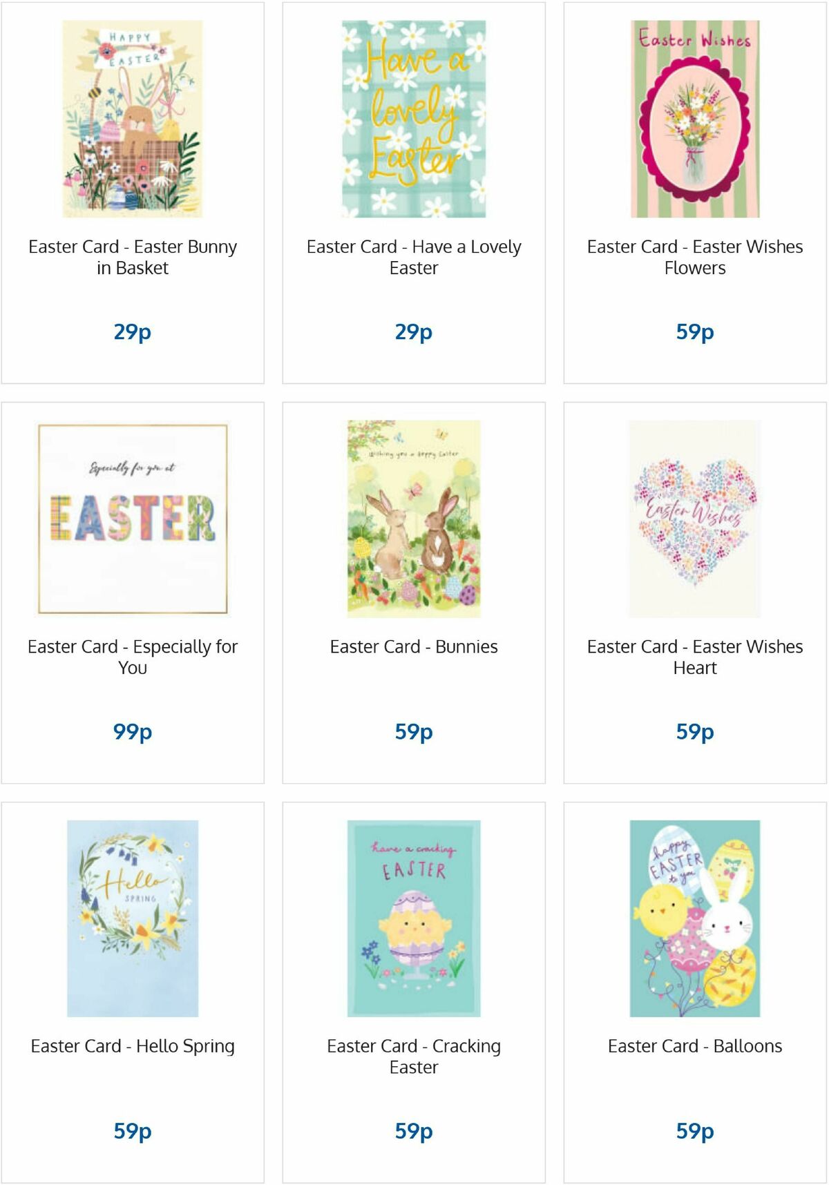 B&M Easter Offers from 19 March
