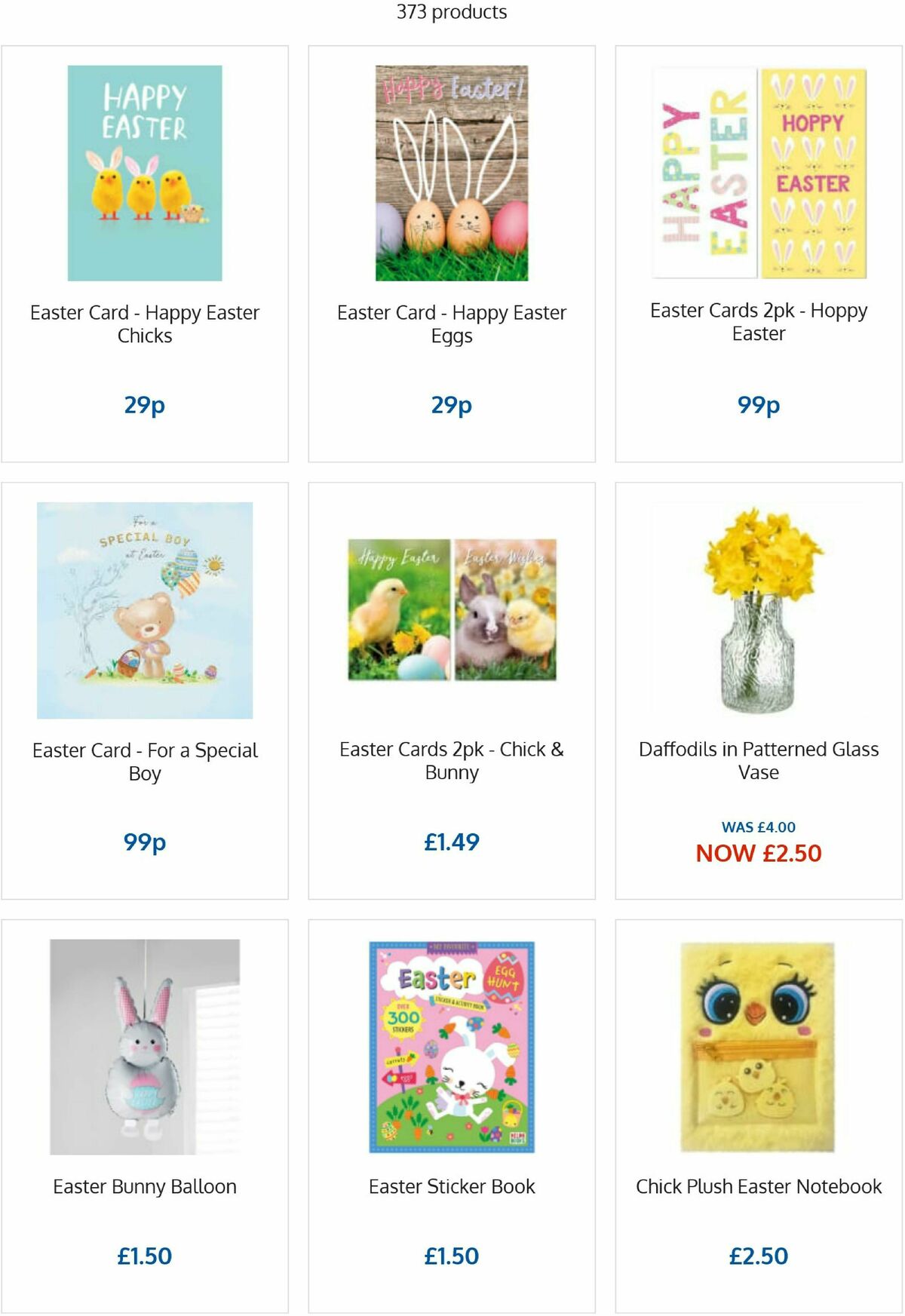 B&M Easter Offers from 19 March