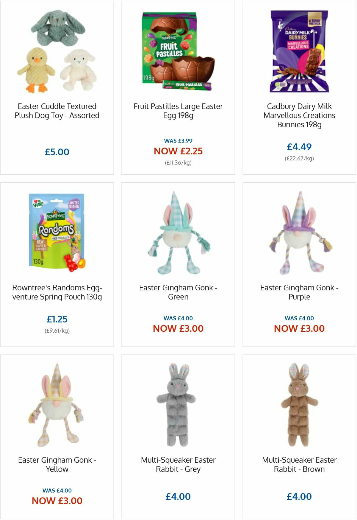 B&M Easter Offers from 19 March