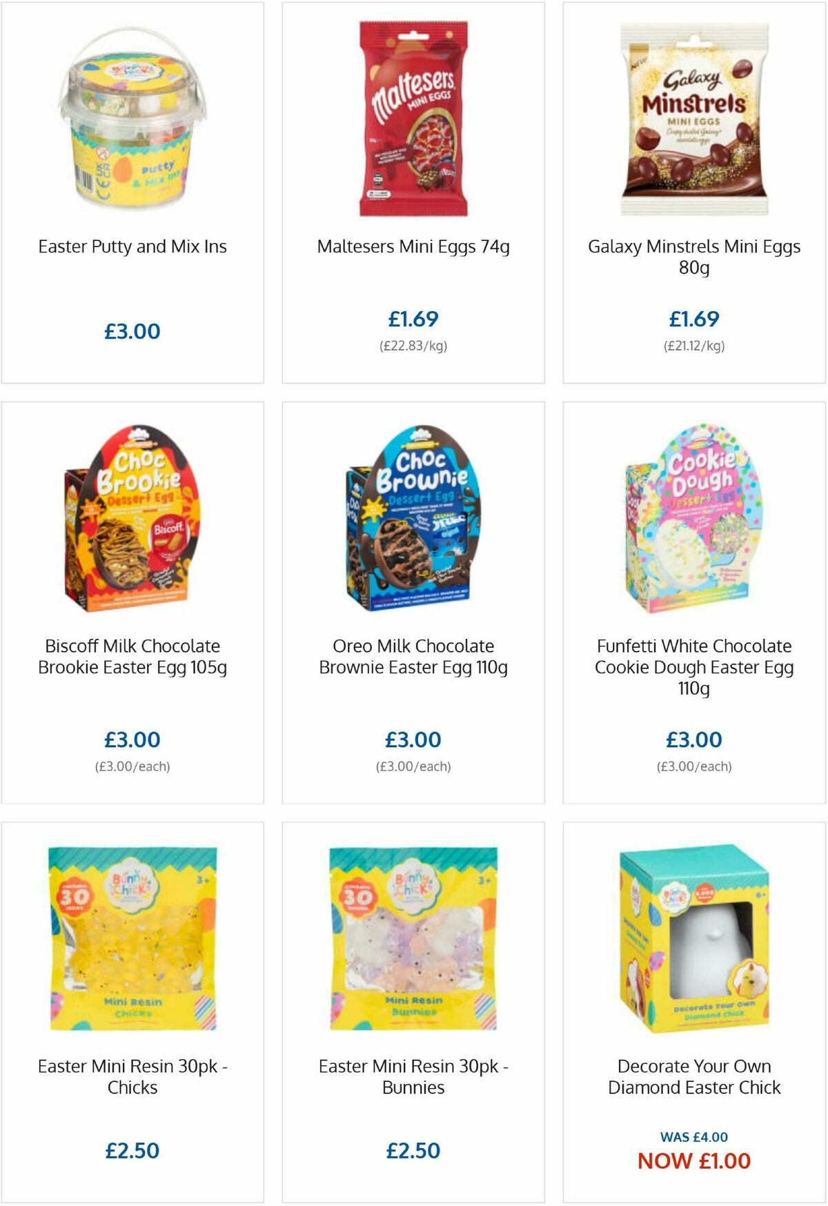 B&M Easter Offers from 19 March