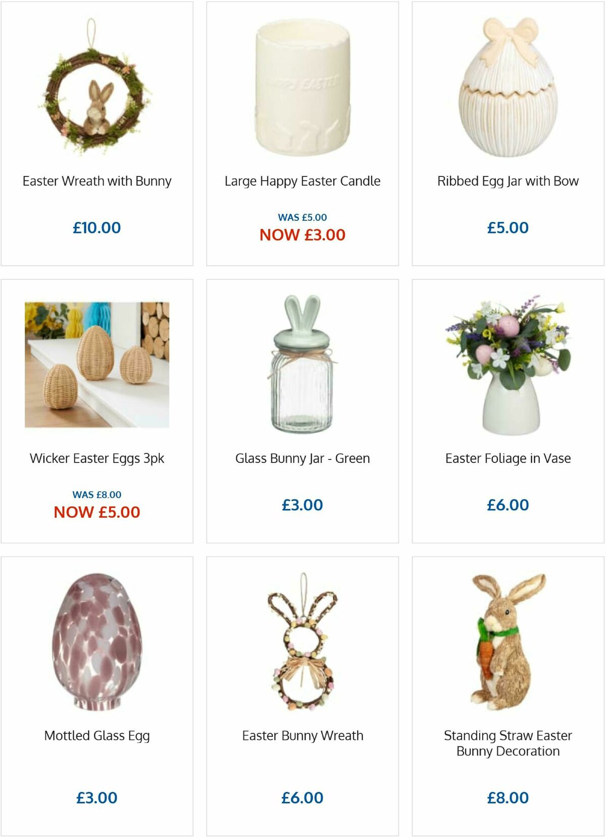 B&M Easter Offers from 19 March