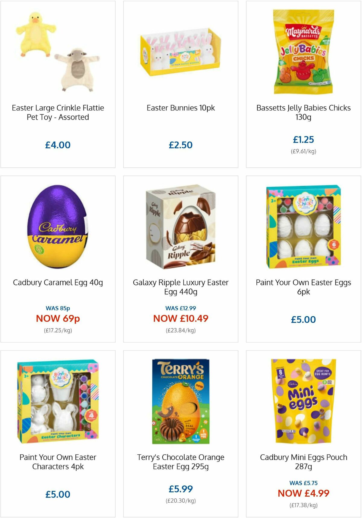 B&M Easter Offers from 19 March