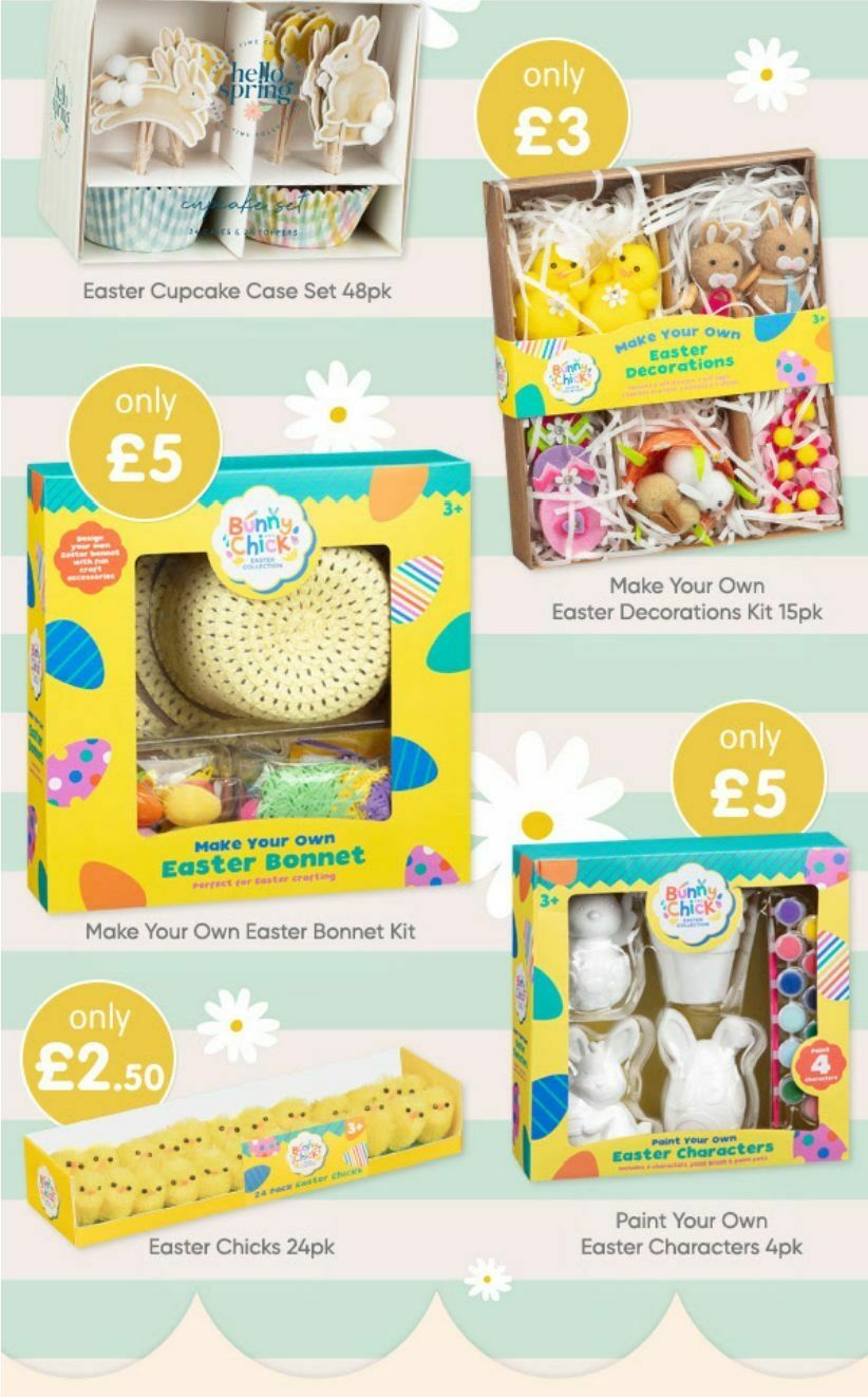 B&M Easter Offers from 19 March