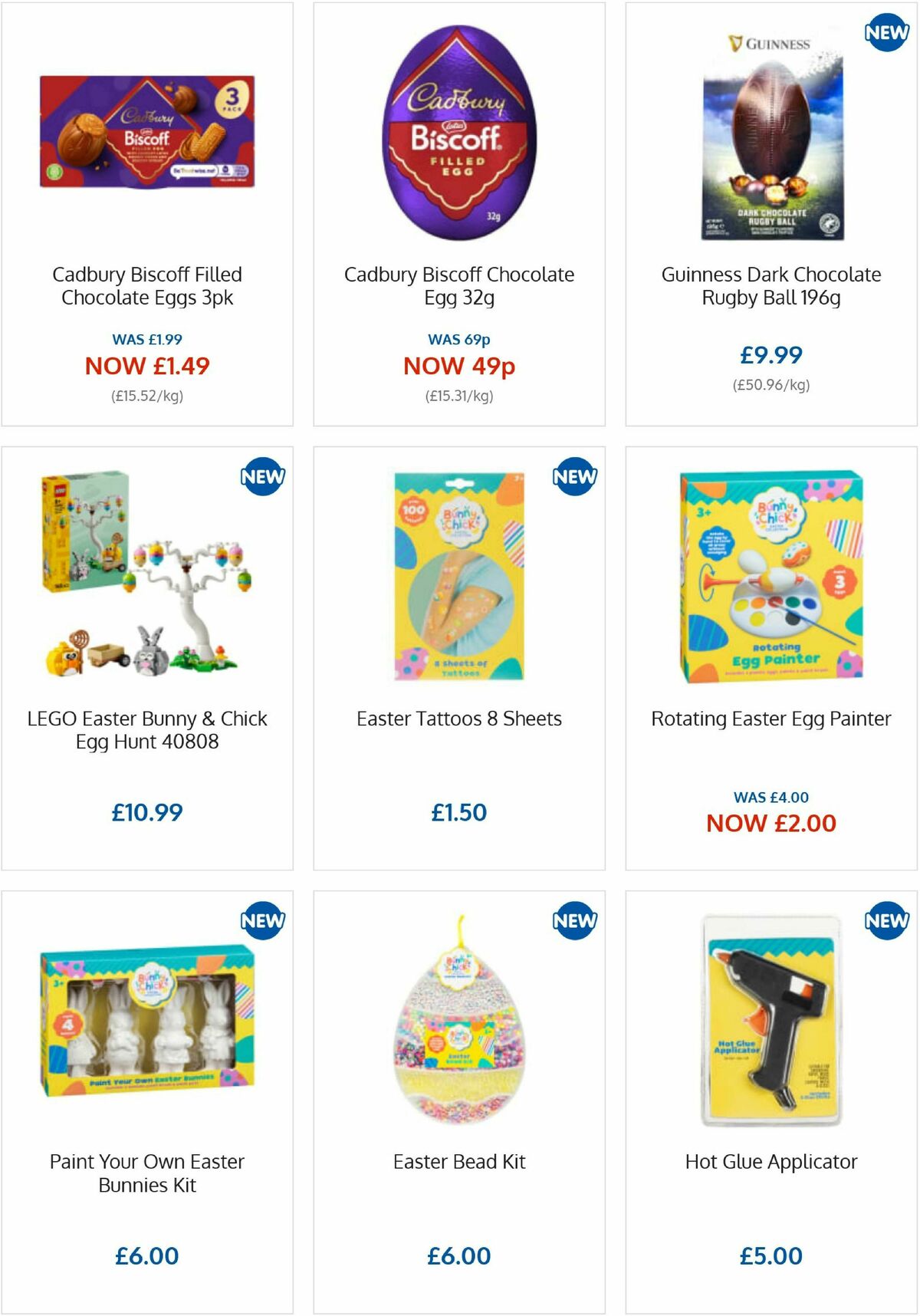 B&M Easter Offers from 19 March