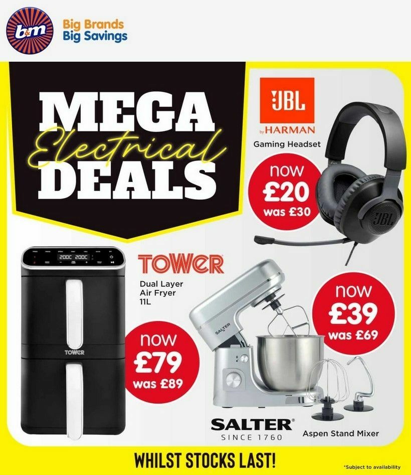 B&M Offers from 20 April