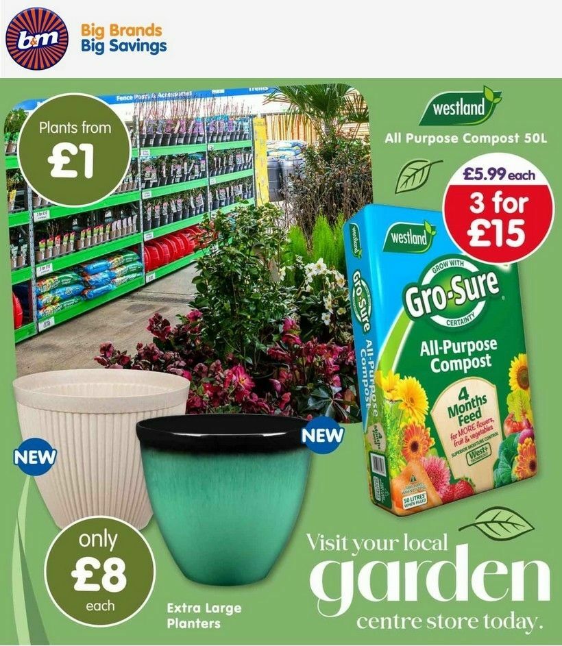 B&M Offers from 16 May