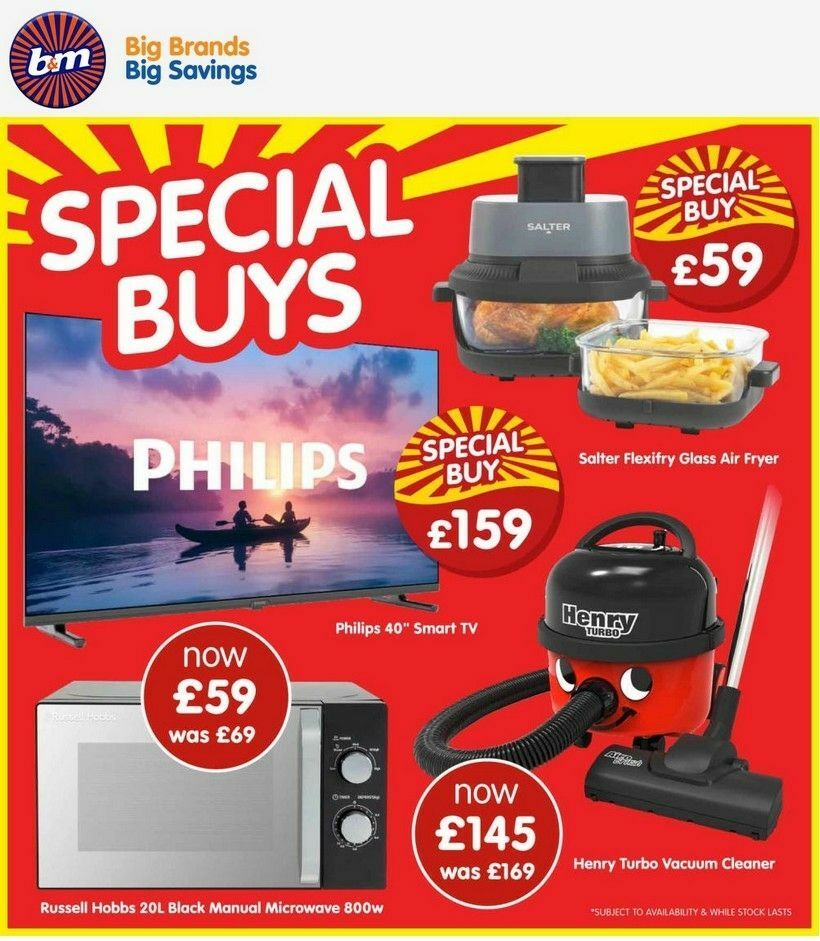 B&M Offers from 24 July