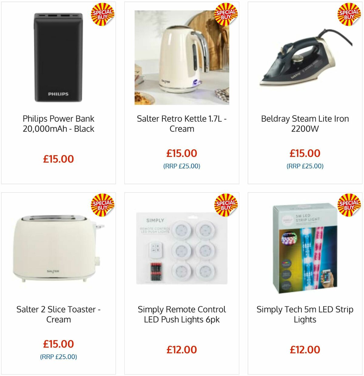 B&M Offers from 24 July