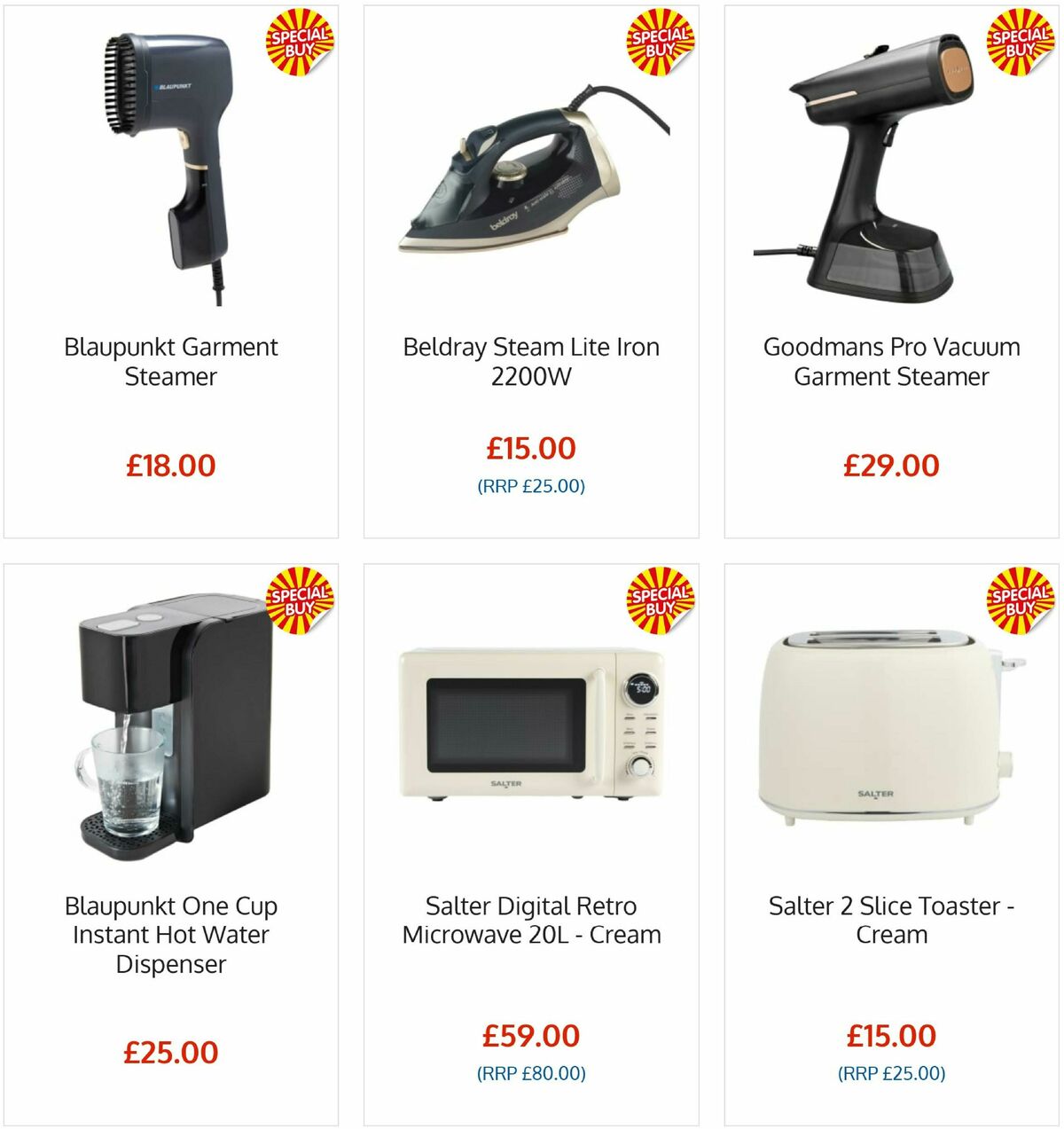 B&M Offers from 15 August
