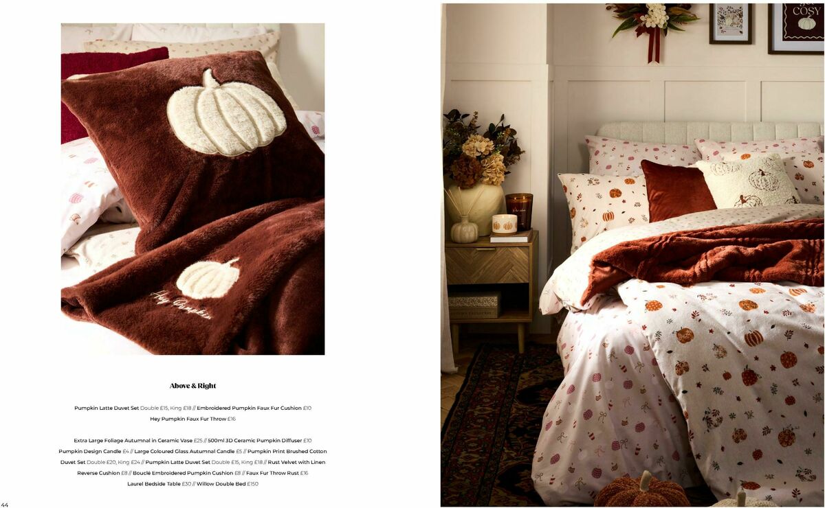 B&M Harvest & Winter Home Offers from 10 August