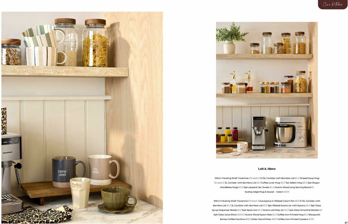 B&M Harvest & Winter Home Offers from 10 August