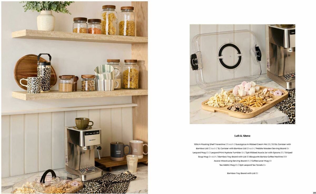 B&M Harvest & Winter Home Offers from 10 August