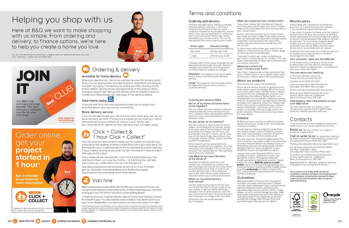 B&Q Offers from 1 March