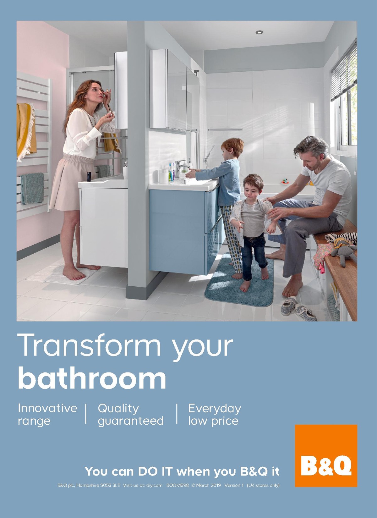 B&Q Bathroom collections Offers from 1 February