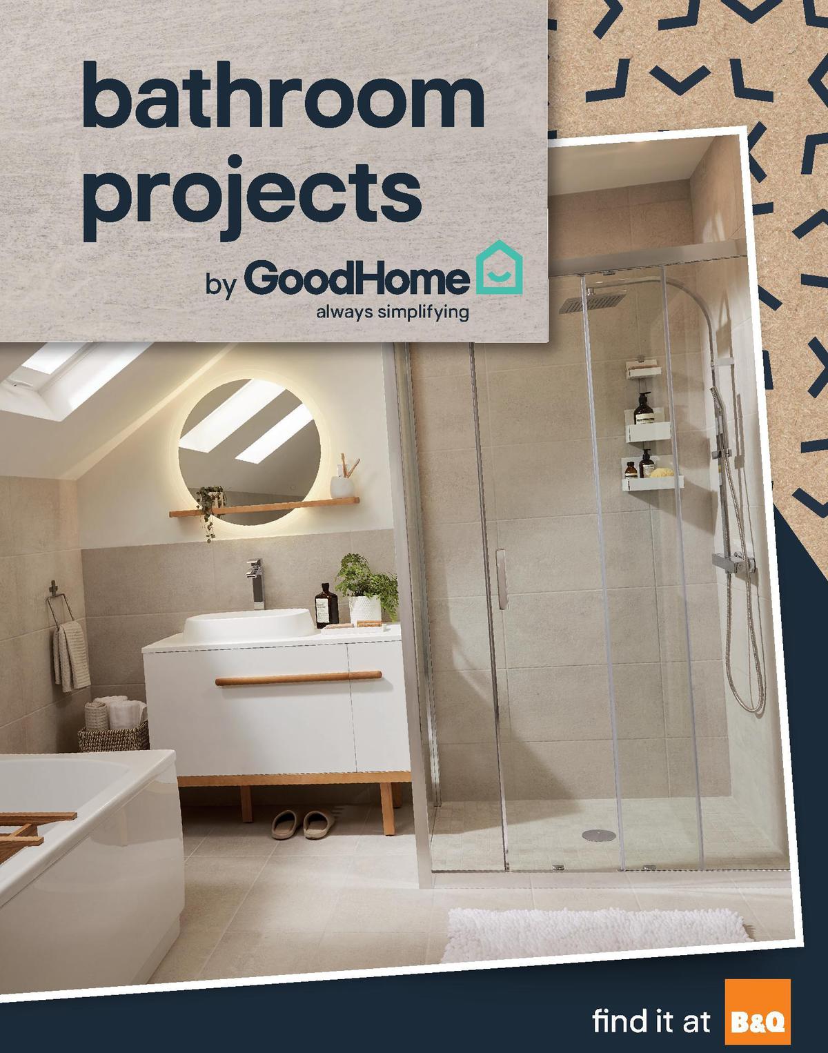 B&Q Bathroom Projects Offers from 1 September