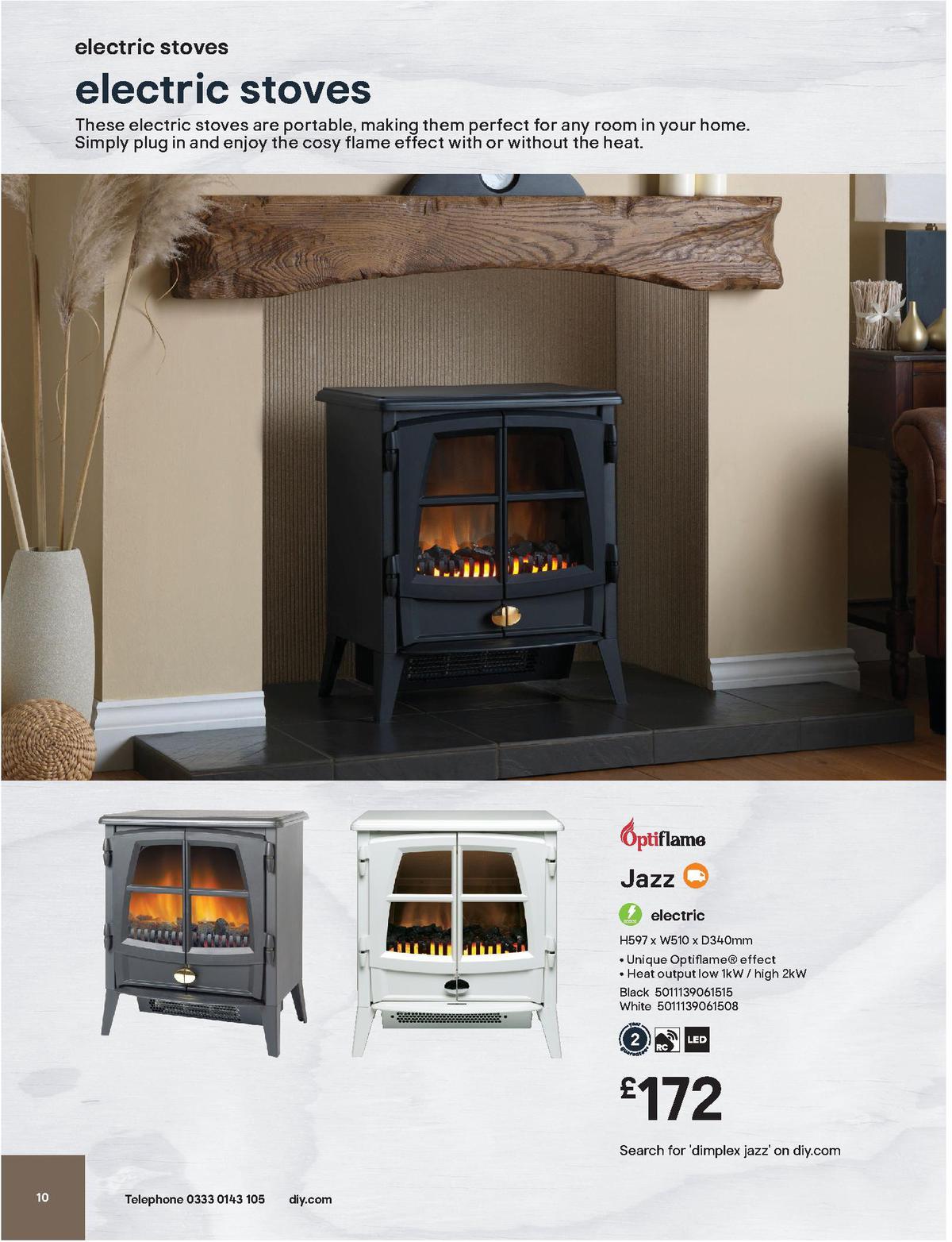 B&Q Fire Collections Offers from 13 September